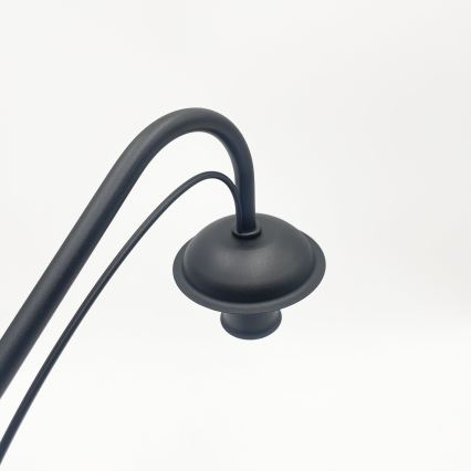 Candelabru pe lanț ANTON 8xE14/60W/230V, negru