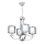 Candelabru pe lanț NOVARA 4xE27/40W/230V, crom lucios