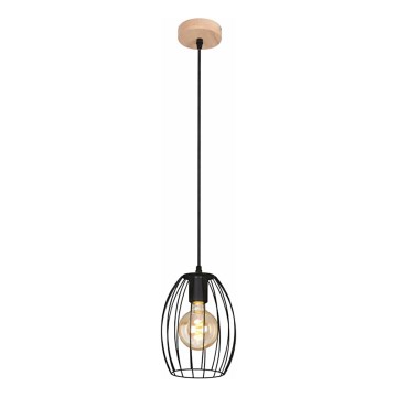Candelabru pe tijă 1xE27/60W/230V negru