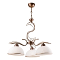 Candelabru pe tijă COBRA, 3x E27, 60W, 230V, bronz patinat