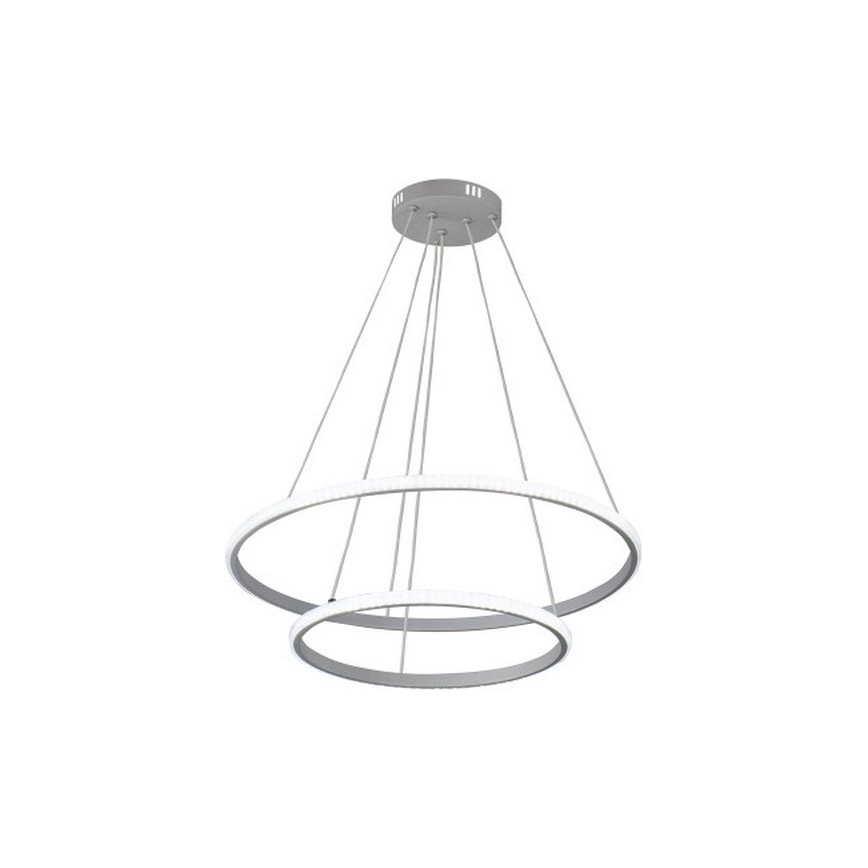 Lustră LED reglabilă pe cablu, 55W, 230V, 3000-6500K, Ø 60 cm, cu telecomandă