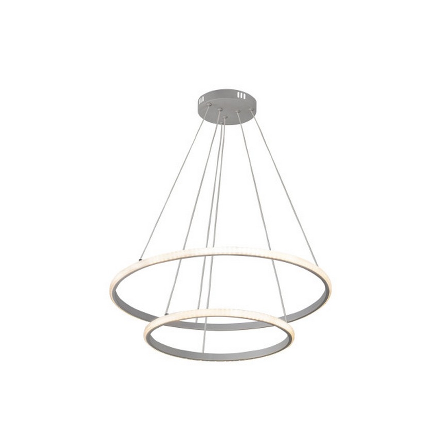 Lustră LED reglabilă pe cablu, 55W, 230V, 3000-6500K, Ø 60 cm, cu telecomandă