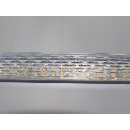 Lustră LED dimabilă suspendată pe cablu LED/32W/230V 3000-6500K, diam. 60 cm, cu telecomandă