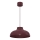 Candelabru suspendat pe cablu BASCA 1xE27/15W/230V vișiniu