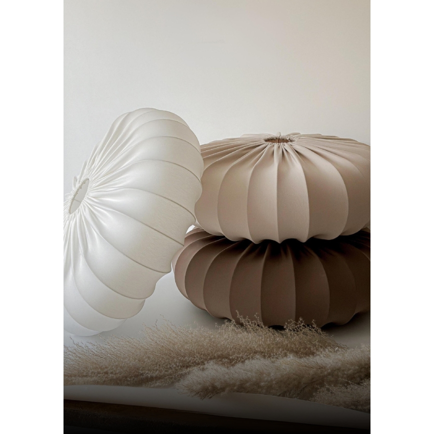 Candelabru suspendat pe cablu CAFEE, 1 x E27, 40W, 230V, Ø 66 cm, bej