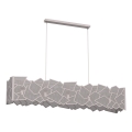 Candelabru suspendat pe cablu CAMO 5xE27/15W/230V bej