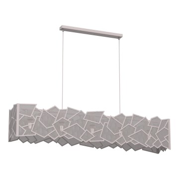 Candelabru suspendat pe cablu CAMO 5xE27/15W/230V bej