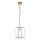 Candelabru suspendat pe lanț HAMMOND 1xE27/10W/230V 17x17 cm, alamă - Endon 119142