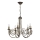 Candelabru suspendat pe lanț PALACE 5xE14/60W/230V