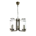 Candelabru suspendat pe lanț VERDI 5xE14/40W/230V