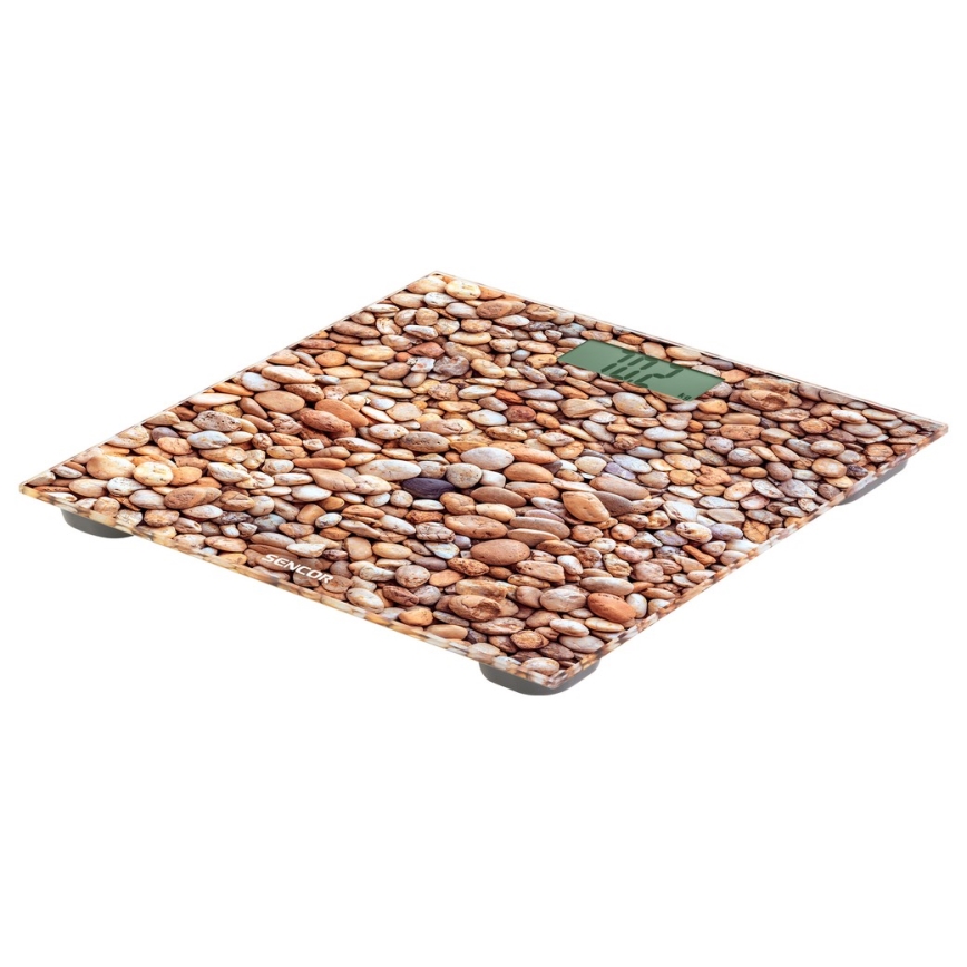 Cântar corporal digital cu afișaj LCD 1xCR2032 Sencor