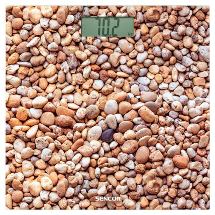 Cântar corporal digital cu afișaj LCD 1xCR2032 Sencor