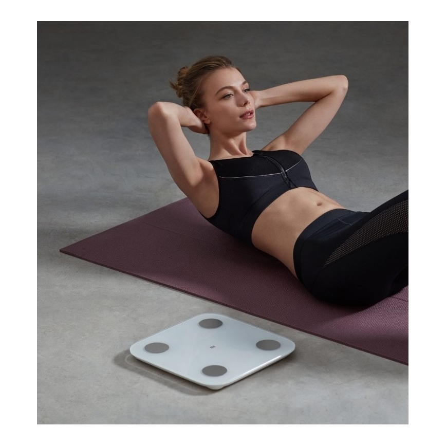 Cântar corporal inteligent cu Bluetooth 4xAAA Xiaomi