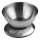 Cântar digital de bucătărie cu afișaj LCD și castron Lamart 2xAAA oțel inoxidabil