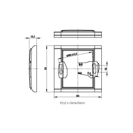 Capac de obturare ELEMENT K 3902E-A00001 03