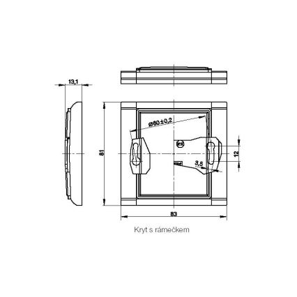 Capac de obturare ELEMENT K 3902E-A00001 03