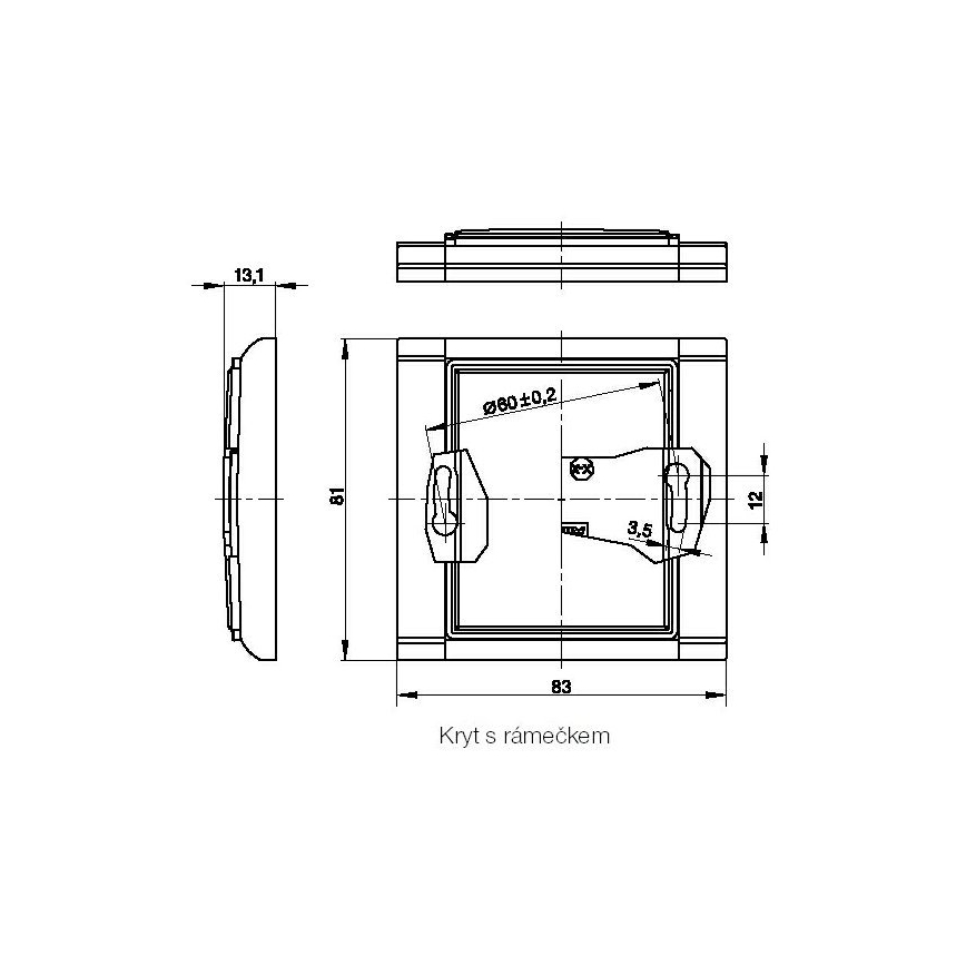 Capac de obturare ELEMENT K 3902E-A00001 03