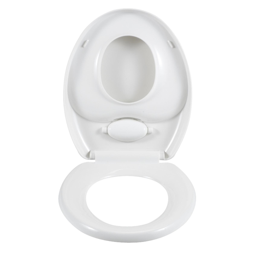 Capac WC WENKO 110003100-WC 35,5x38 cm, alb