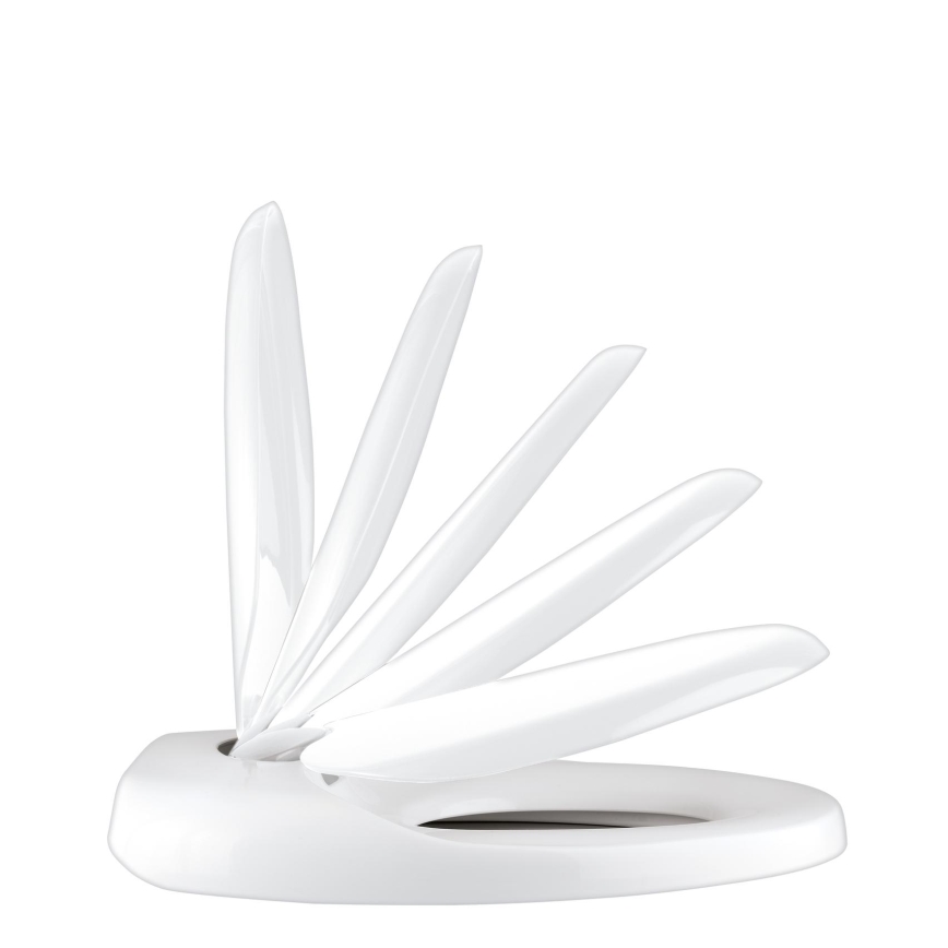 Capac WC WENKO 110003100-WC 35,5x38 cm, alb