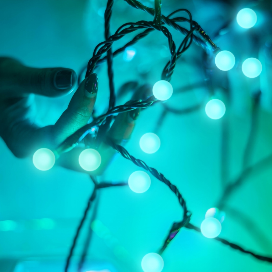 Capace terminale decorative din silicon MINI CAPS 100 buc. Twinkly