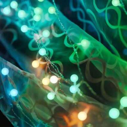 Capace terminale decorative din silicon MINI CAPS 100 buc. Twinkly