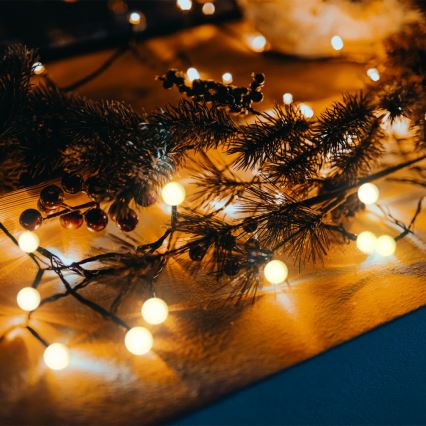 Capace terminale decorative din silicon MINI CAPS 100 buc. Twinkly