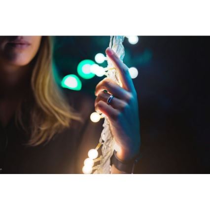 Capace terminale decorative din silicon MINI CAPS 100 buc. Twinkly