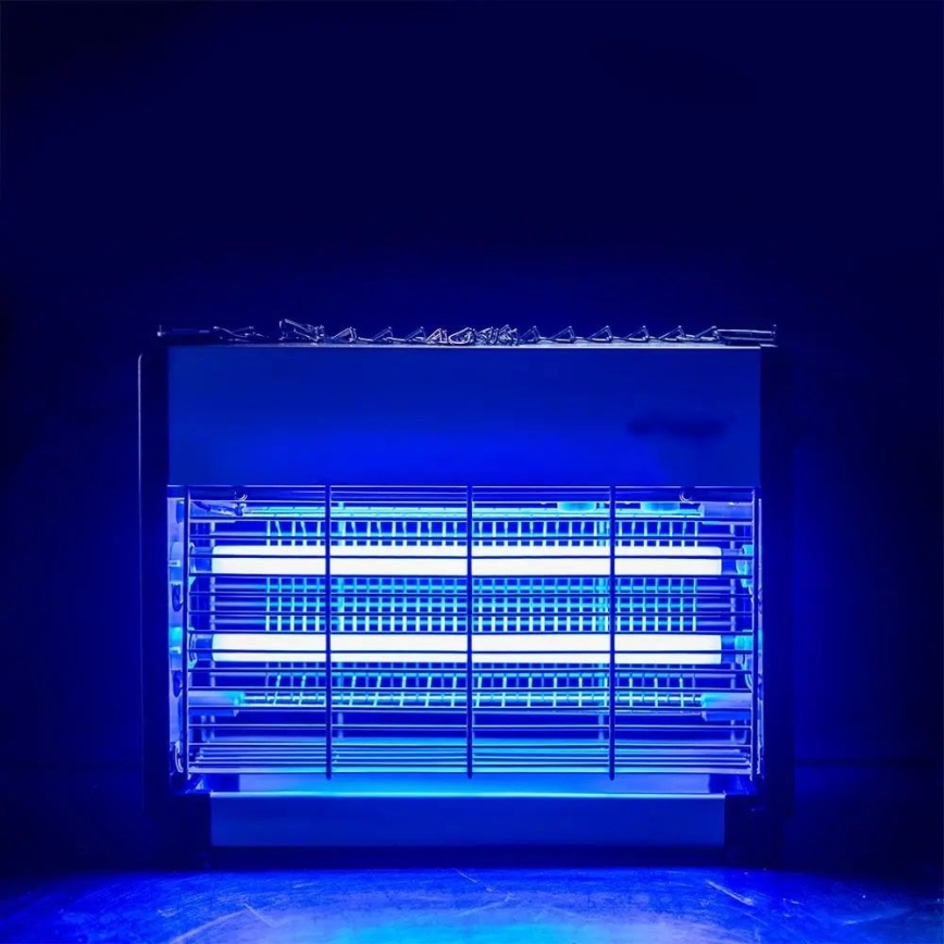 Capcana electrică pentru insecte 2x10W/230V, acoperire 80 m²