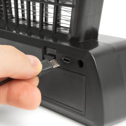 Capcană UV pentru insecte, 1000 mAh/5V, negru
