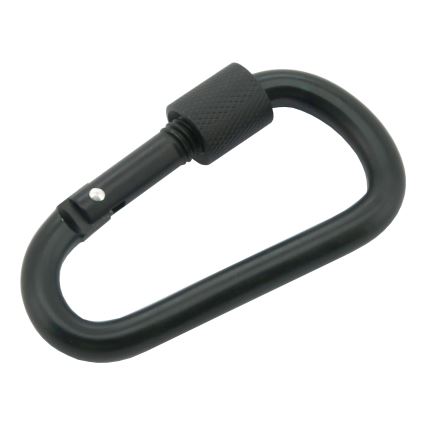 Carabină neagră de aluminiu cu siguranță