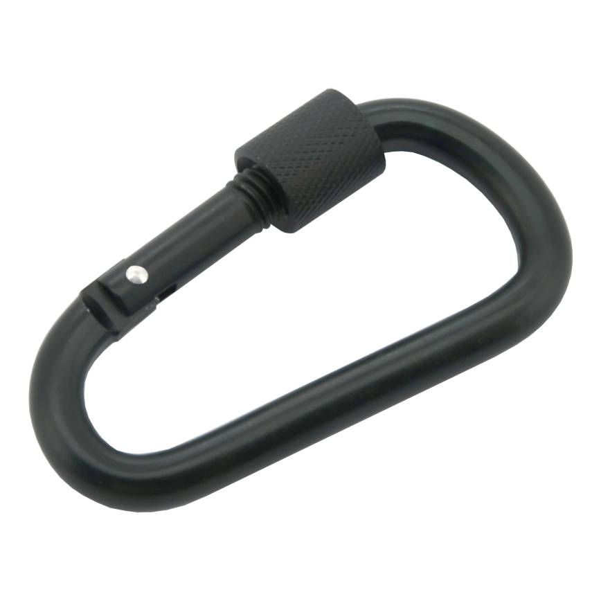 Carabină neagră de aluminiu cu siguranță