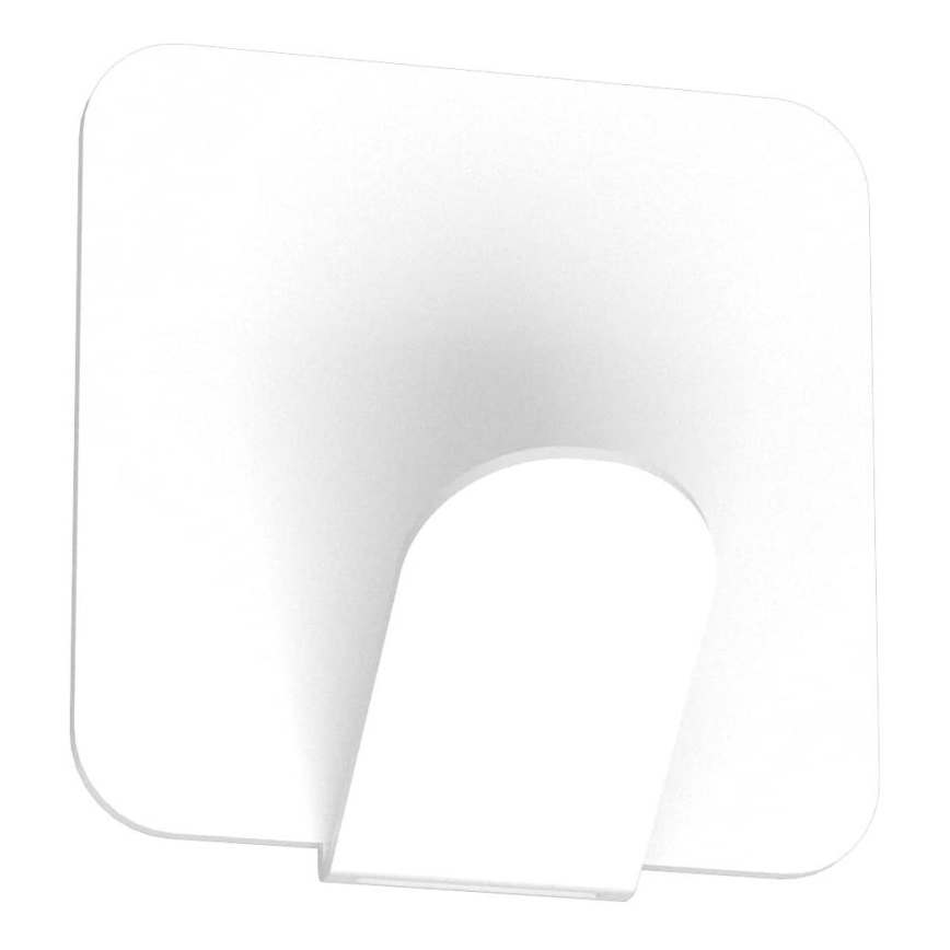 Cârlig de prosoape 4x4 cm alb