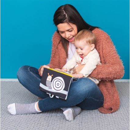 Carte textilă pentru copii cu oglindă koala Taf Toys