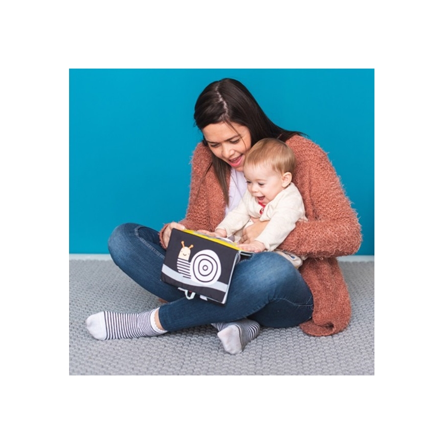 Carte textilă pentru copii cu oglindă koala Taf Toys