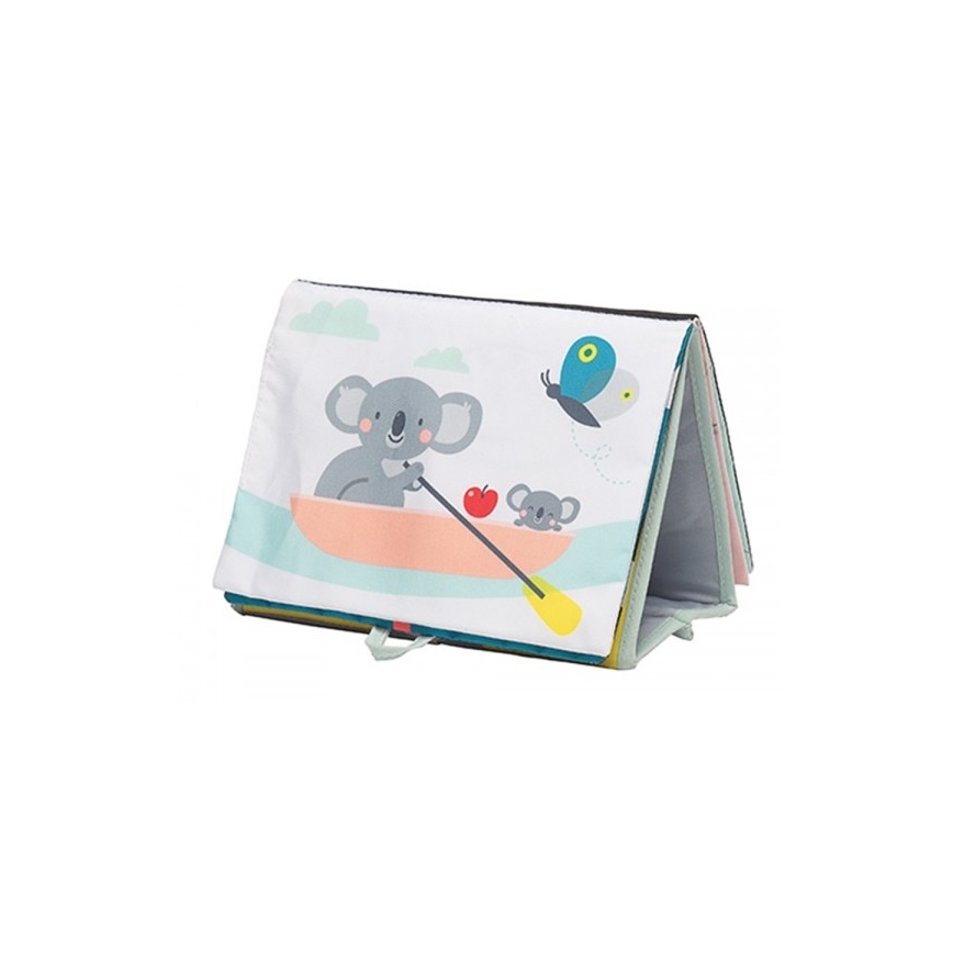 Carte textilă pentru copii cu oglindă koala Taf Toys