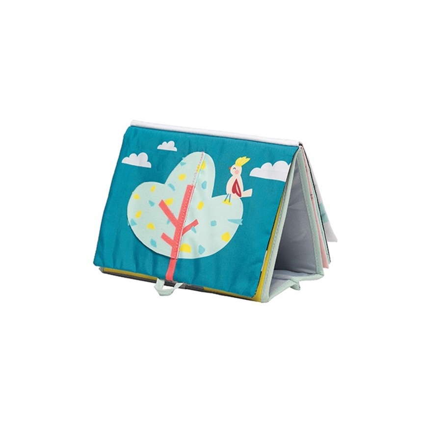 Carte textilă pentru copii cu oglindă koala Taf Toys