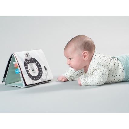 Carte textilă pentru copii cu oglindă savană Taf Toys