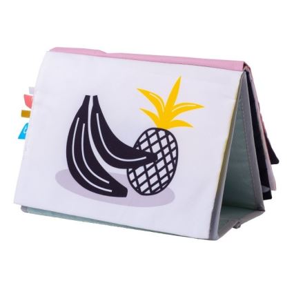 Carte textilă pentru copii cu oglindă savană Taf Toys