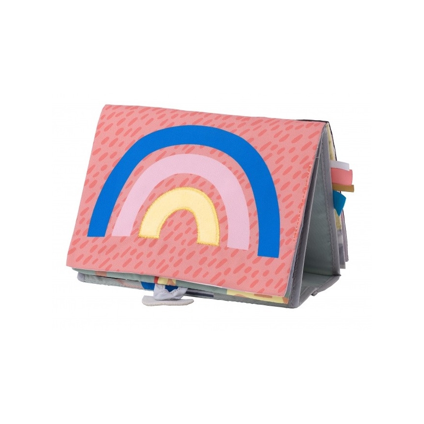 Carte textilă pentru copii cu oglindă savană Taf Toys