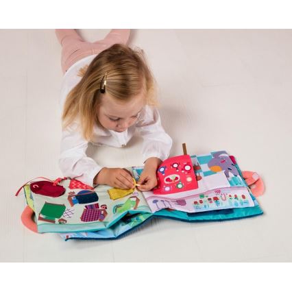 Carte textilă pentru copii, iezi năzdrăvani Lilliputiens