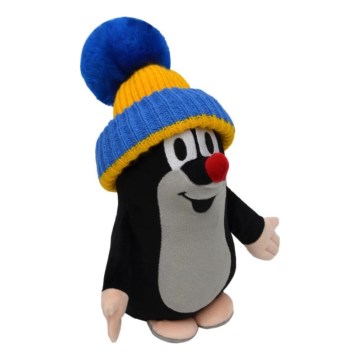 Cârtiță de pluș cu căciulă, 25 cm