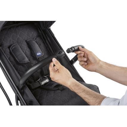 Cărucior de copii Chicco TROLLEY ME gri închis