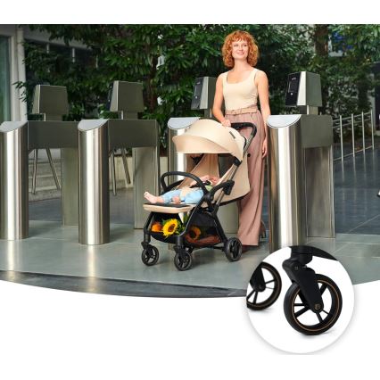 Cărucior de copii KINDERKRAFT APINO bej