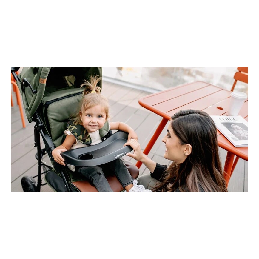 Cărucior Lionelo EMMA PLUS verde