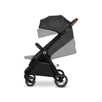 Cărucior Lionelo INGRID gri închis/negru