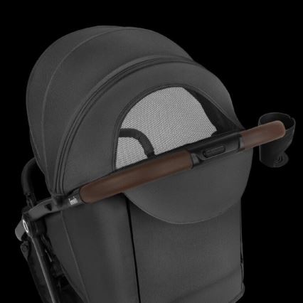 Cărucior Lionelo INGRID gri închis/negru