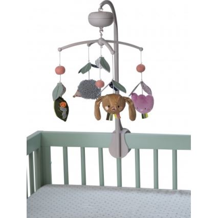 Carusel muzical pentru pătuț Garden 3xAAA Taf Toys