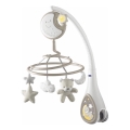 Carusel pentru pătuț cu sunete Chicco 3 în 1 NEXT2DREAMS 3xAA gri