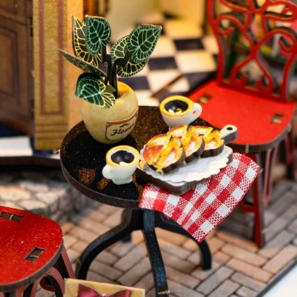 Casă miniaturală 2Kids Toys Brutăria Juliei 2xAAA