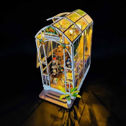 Casă miniaturală 2Kids Toys casă cu grădină 2xAAA